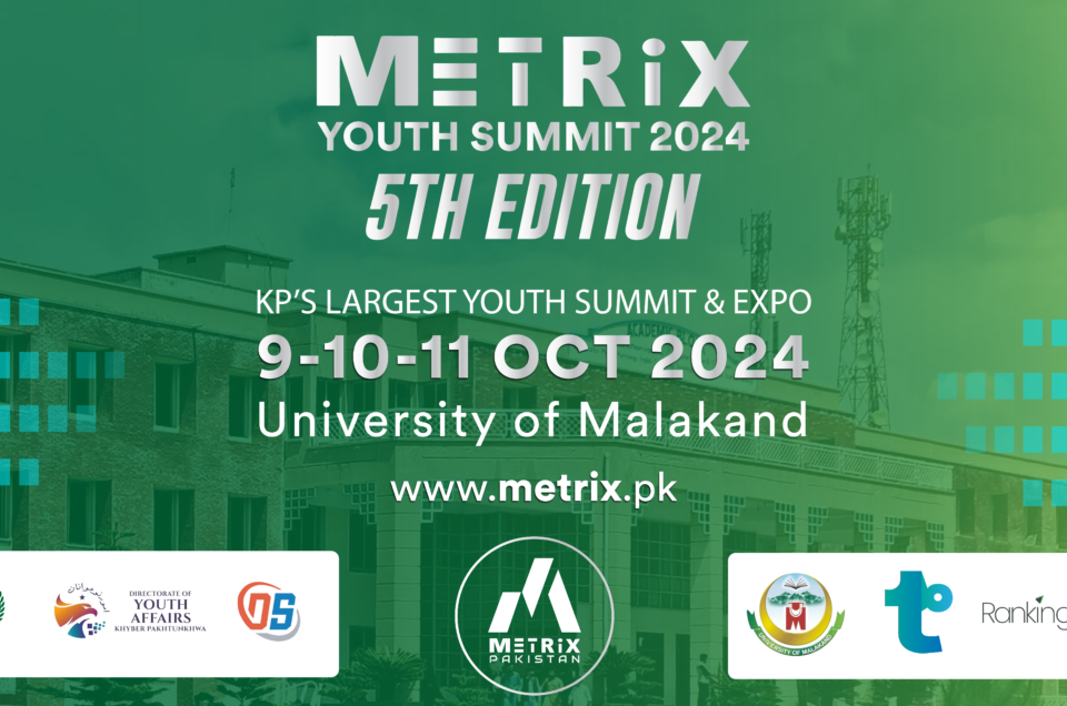 Metrix Pakistan to Host 3 day Youth Summit in Malakand